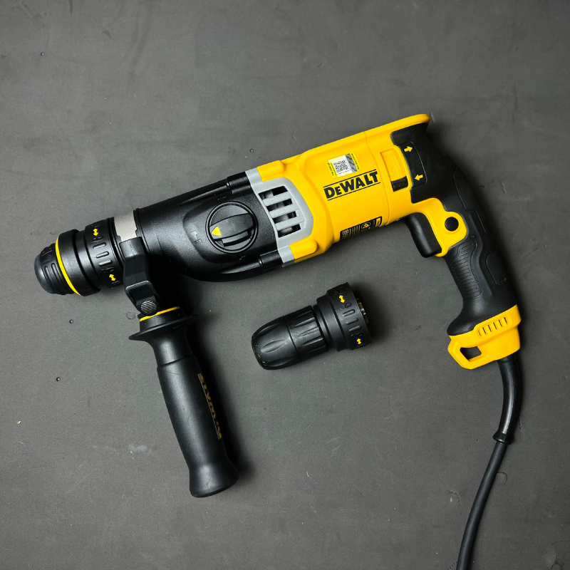 Taladro Rotomartillo Dewalt D25144K: Potencia y Precisión en tus Manos - Taladro Rotomartillo Doble Mandril Dewal
