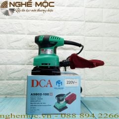 Máy chà nhám vuông 200W DCA ASB02-100 ( có hút bụi )