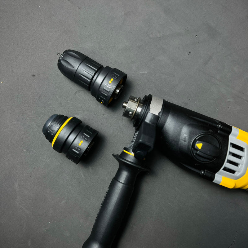 Taladro Rotomartillo Dewalt D25144K: Potencia y Precisión en tus Manos - Taladro Rotomartillo Doble Mandril Dewal
