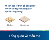 Bộ khoan gỗ đuôi cá BOSCH 2608595424