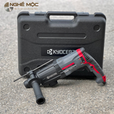 Máy khoan bê tông Kyocera AED2630VR 830W  đucọe đi với cả thùng bằng nhựa