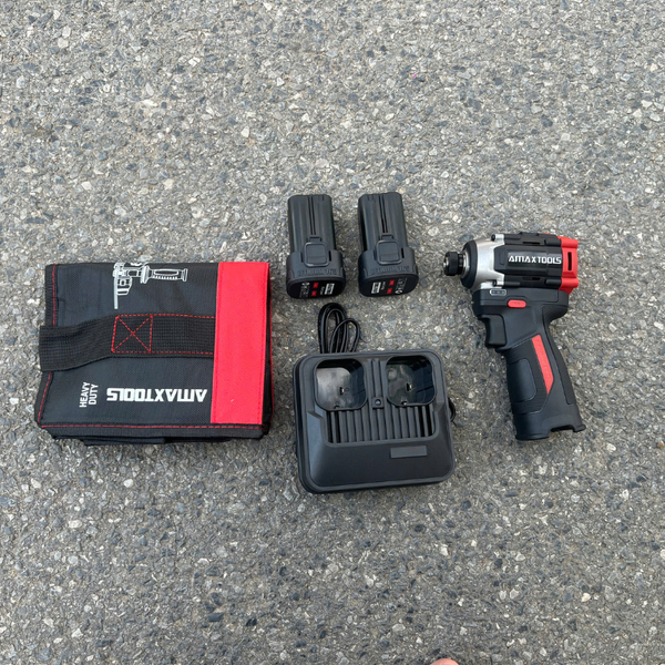 Máy chuyên vít có búa dùng pin 16v Amaxtools AV18014SA-PRO