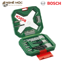 Bộ mũi khoan và bắn vít X-Line 34 chi tiết Bosch 2607010608