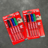 Bộ bút đánh dấu Milwaukee 4 màu mực 48-22-3106