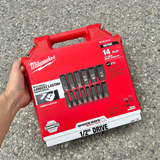 Bộ đầu khẩu siết bu lông 1/2 bộ 14 pcs Milwaukee 49-66-7014