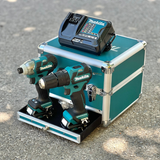 Bộ máy khoan vặn vít Makita CLX205SX2 (HP332D+TD111D)