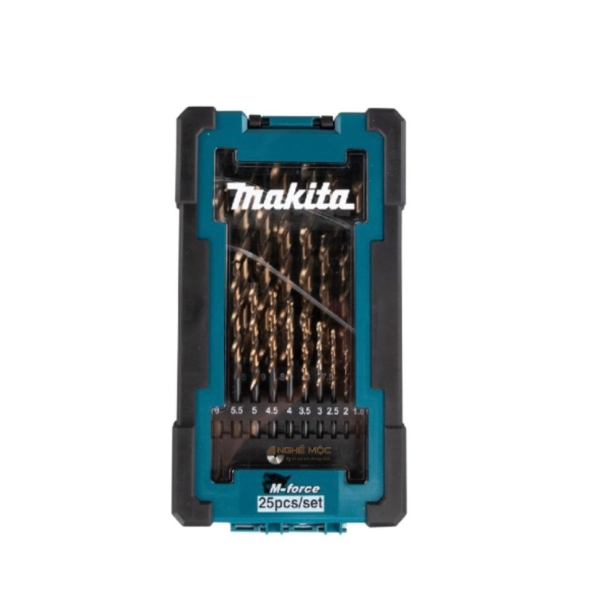 Bộ mũi khoan kim loại 25 chi tiết Makita D-67599