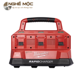 Bộ sạc nhanh 6 cổng Milwaukee M18™ PACKOUT™ mã M18 PC6