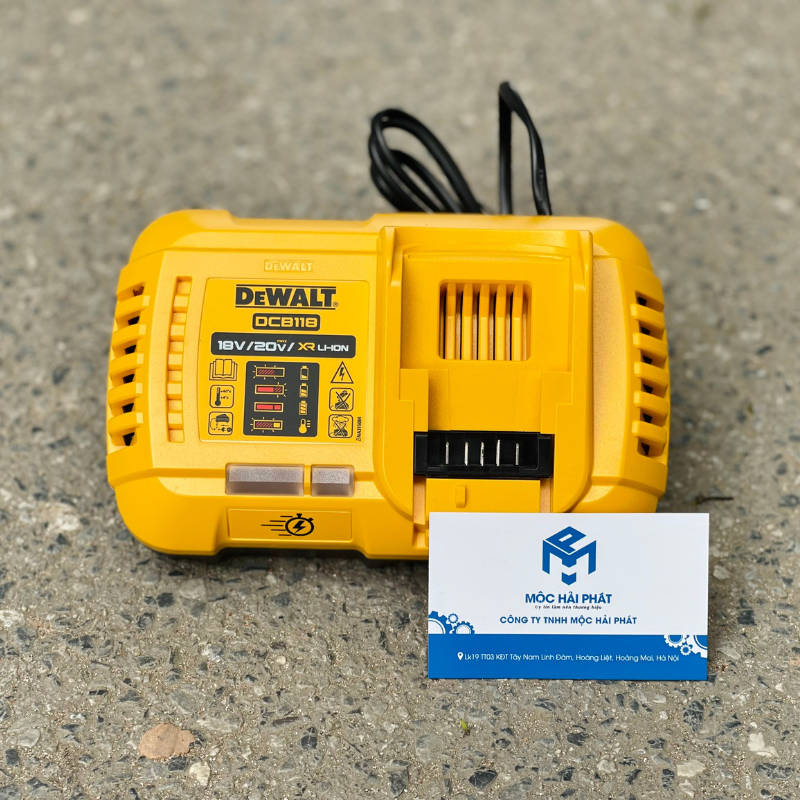 Bộ sạc pin 10.8-18V Dewalt DCB118