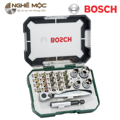 Bộ vặn vít 26 chi tiết BOSCH 2607017322