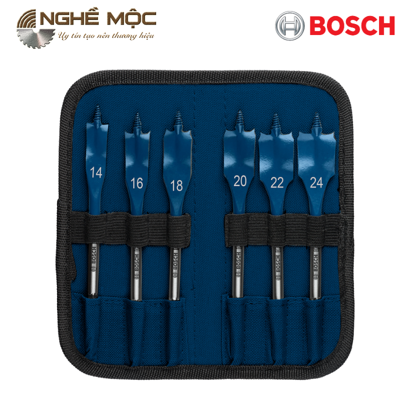Bộ khoan gỗ đuôi cá BOSCH 2608900332