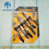 BỘ KÌM CÔNG NHIỆP 3PCS TOLSEN 10410