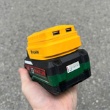 Đế chuyển pin 21V sang USB 5V Hukan HK-VPC21