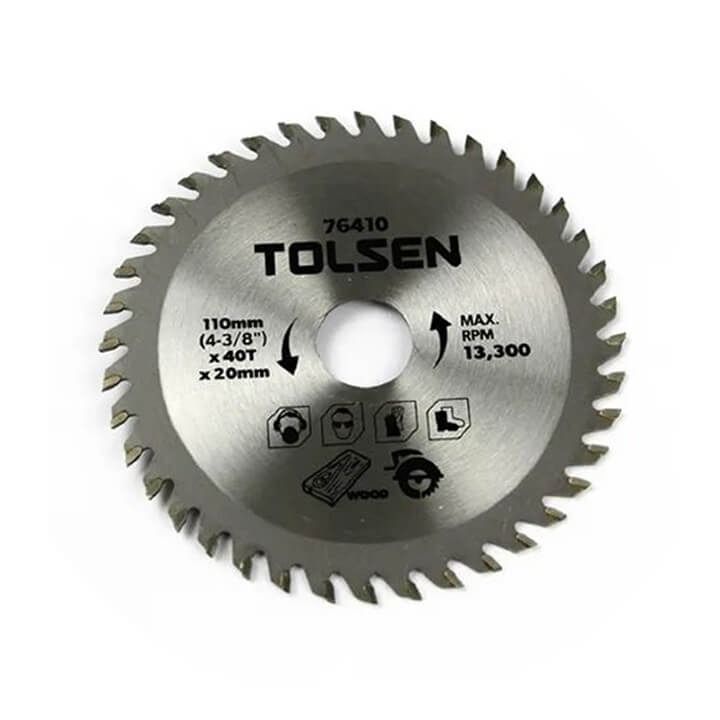 Lưỡi cưa gỗ TOLSEN 76410 (110mm)