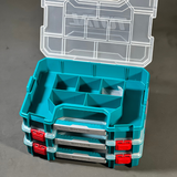 Hộp đựng linh kiện 15 inch Total TPBX1151 bên trong có các ngăn giúp bạn có thể đựng các dụng cụ