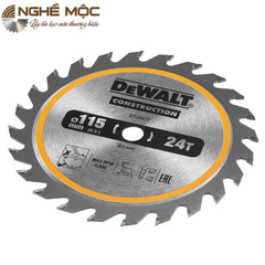 Lưỡi cưa tròn Dewalt DT20420-QZ 115 x 9.5 x 24T TCT