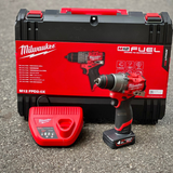 Combo máy Khoan Động Lực Milwaukee M12 FPD2 Gen 3 gồm  thân máy ,pin 4a và sậc