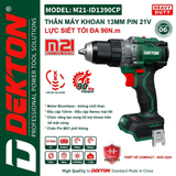Máy khoan pin 21V Dekton M21-ID1390CP