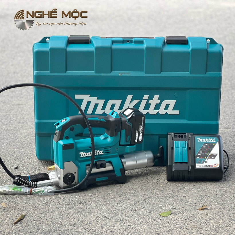 Máy bơm mỡ dùng pin (18v) Makita DGP180RT