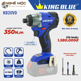 Máy bắn vít (có búa) dùng pin 20V KingBlue KB20VD