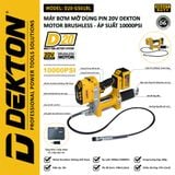 Máy bơm mỡ dùng pin 20V Dekton D20-GS01