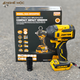 Máy Bulong DEKTON 550N.m Chân pin Dewalt D20-IW550PRO có đi èm theo hộp giấy