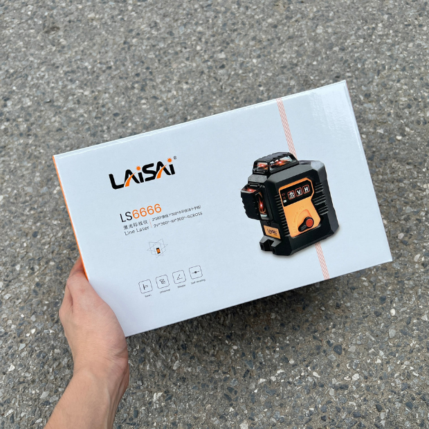Máy cân mực laser 12 Tia xanh Laisai LSG6666