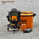 full bộ Máy cân mực laser 12 Tia xanh Laisai LSG6666 bao gồm pin và sạc