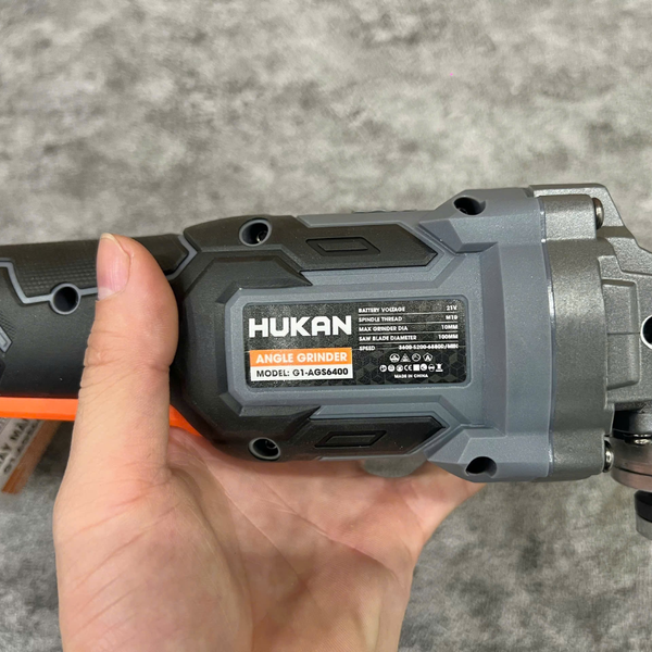 Máy cắt mài 3 tốc độ dùng pin Hukan G1-AGS6400