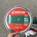 Máy cắt nhôm DEKTON DK-CN255TT có lưỡi cắt nhôm 120 răng