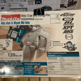 Máy cưa đĩa dùng pin 40V MAKITA HS009GZ - 235MM