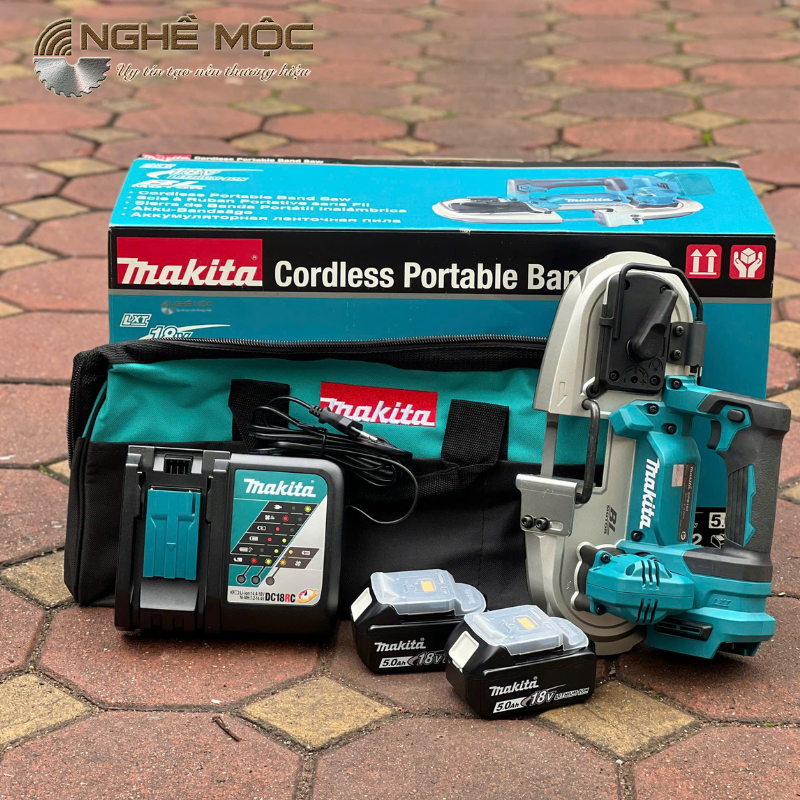 Máy cưa vòng pin (51x51mm) (18V) Makita DPB184RTE