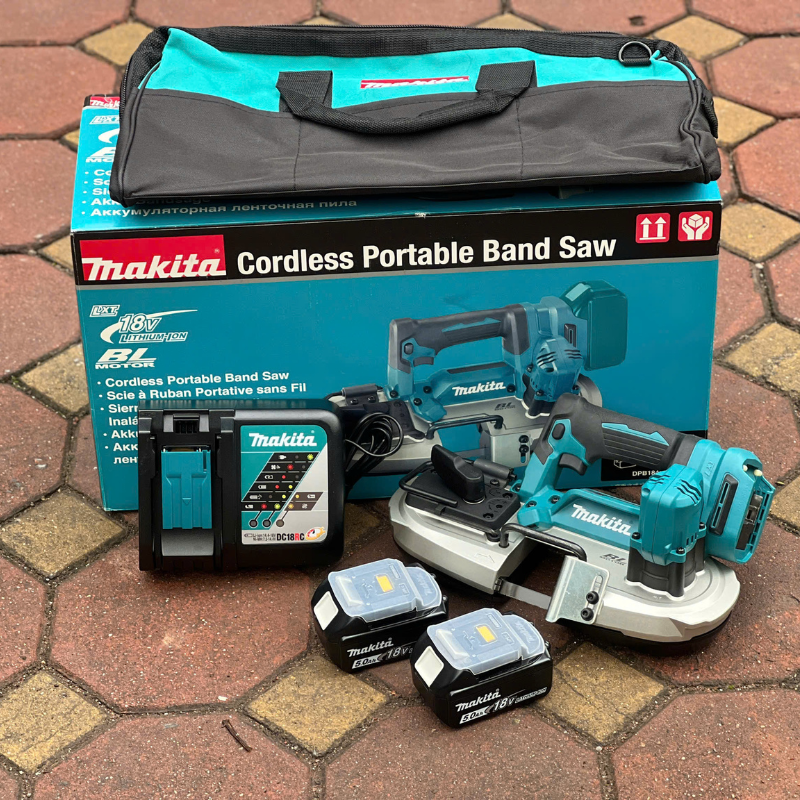 Máy cưa vòng pin (51x51mm) (18V) Makita DPB184RTE