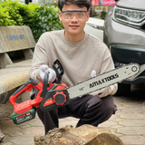 Máy cưa xích dùng pin Amaxtools ACX405-SM