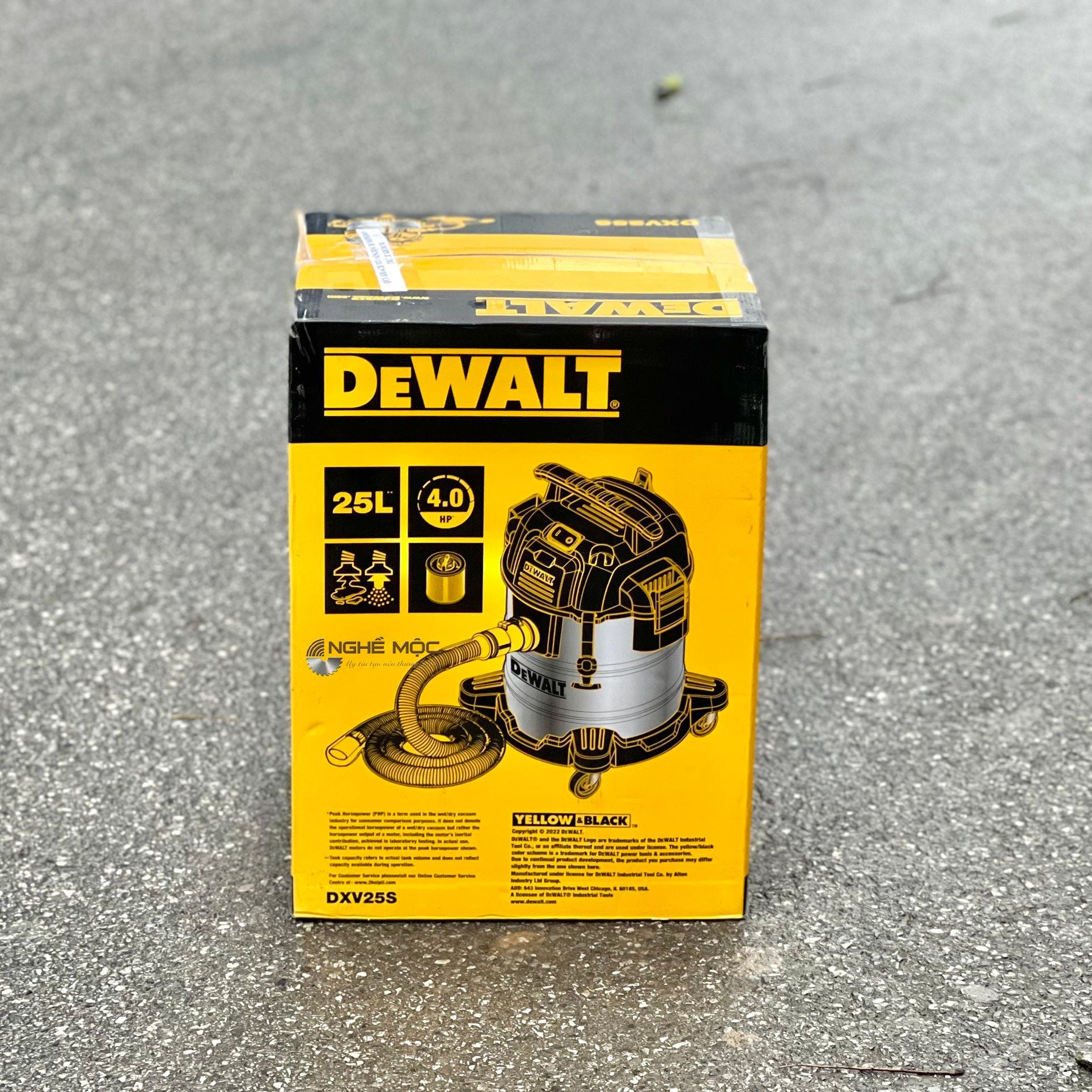 Máy hút bụi 3 chức năng khô và ướt DXV25S DeWalt