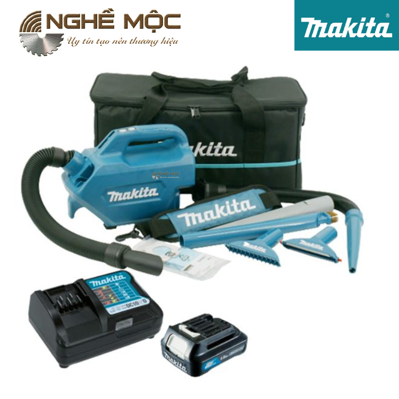 Máy hút bui dùng pin 12V Makita CL121DWY