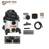 Máy hút bụi khô/ướt/thổi Shop-vac 30L 1800W thép không gỉ 9273386