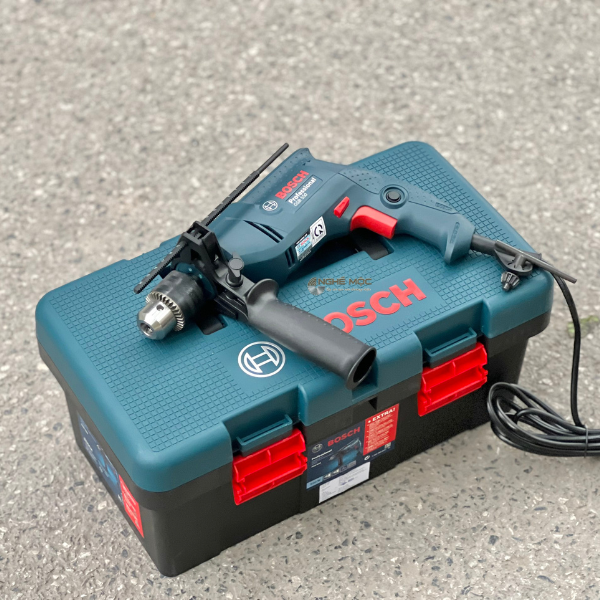 Máy khoan động lực GSB 550 kèm bộ set hộp công cụ BOSCH 0...
