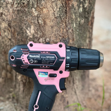 Máy khoan pin 12V Makita DF333DSAP1 (Hồng Sakura)