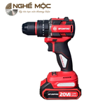 Máy khoan pin 20V đầu 10 có búa SFUNPRO S20BL6810R