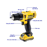 Máy khoan vặn vít dùng pin Dewalt DCD710D2-B1
