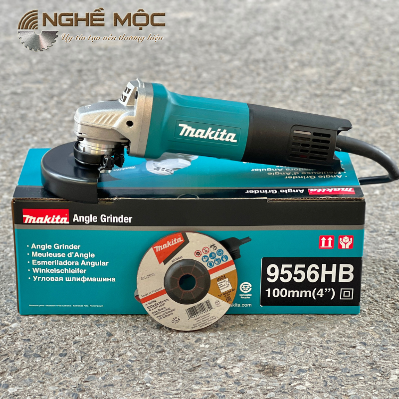 Máy mài góc 100mm Makita 9556HB ( công tắc đuôi)