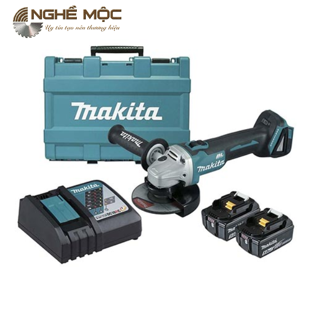 Máy mài góc dùng pin 18V Makita DGA514RTE (125mm)