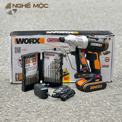 Máy Khoan Vặn Vít Worx WX176 Pin 20V