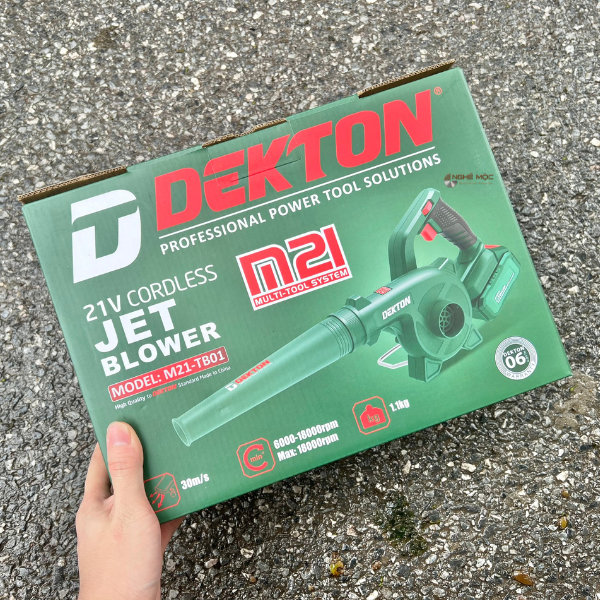 Máy thổi dùng pin Dekton M21-TB01
