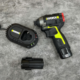 Máy vặn vít động lực dùng pin Li-ion 12V Worx Green WU132
