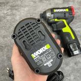 Máy vặn vít động lực dùng pin Li-ion 12V Worx Green WU132