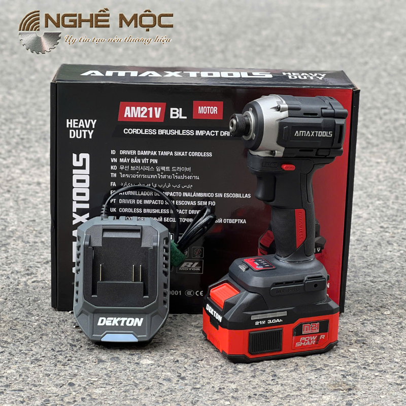 Máy vặn vít dùng pin Amaxtools AV28014SM-PRO
