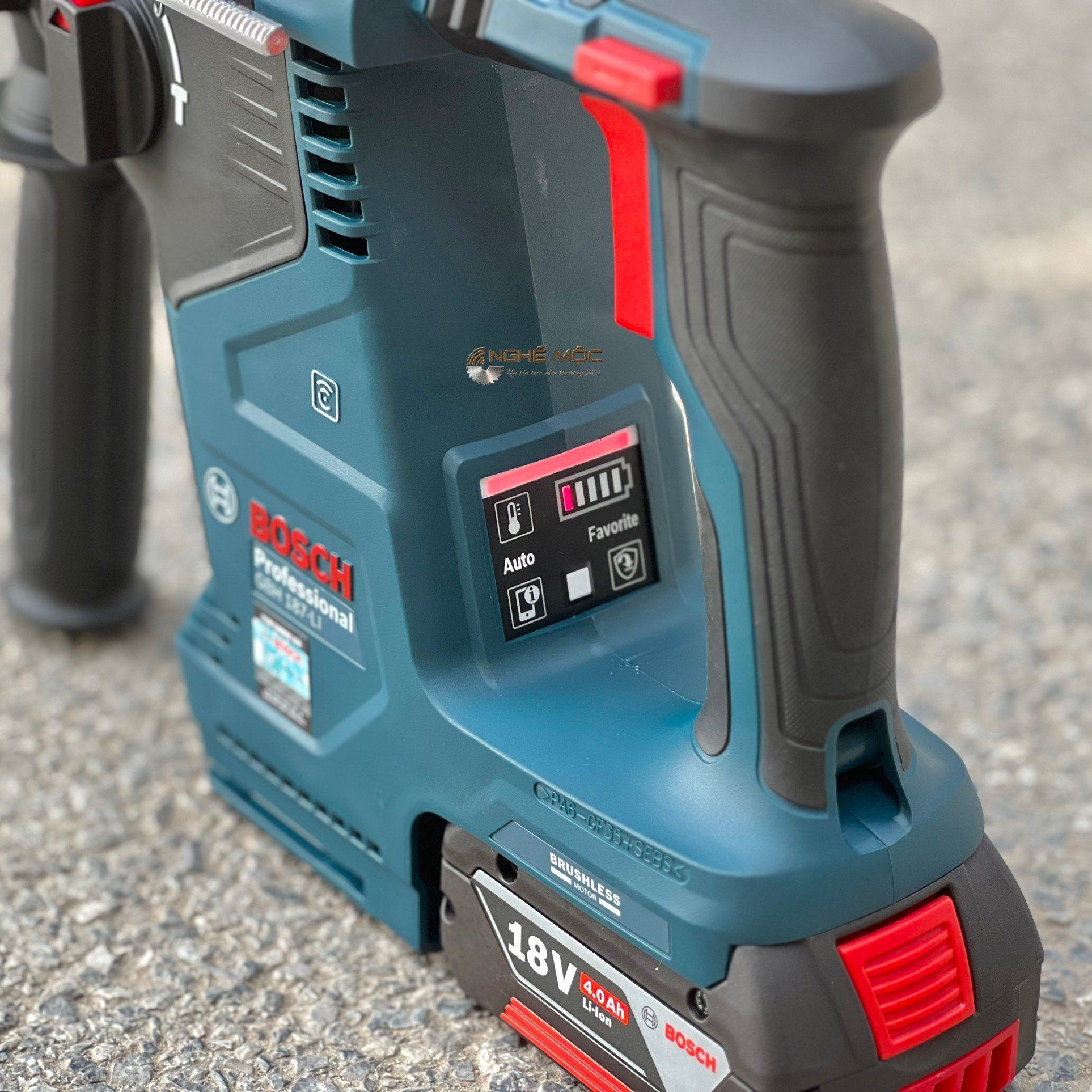 Máy khoan bê tông dùng pin 18V Bosch GBH 187-LI