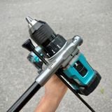 Máy khoan búa và vặn vít dùng pin 40V Max Makita HP001GZ